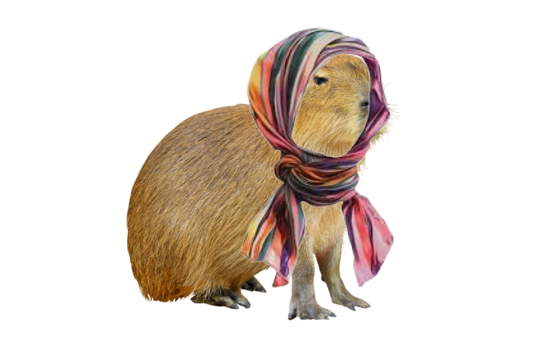Capybara Babushka — Nelson Antonini
