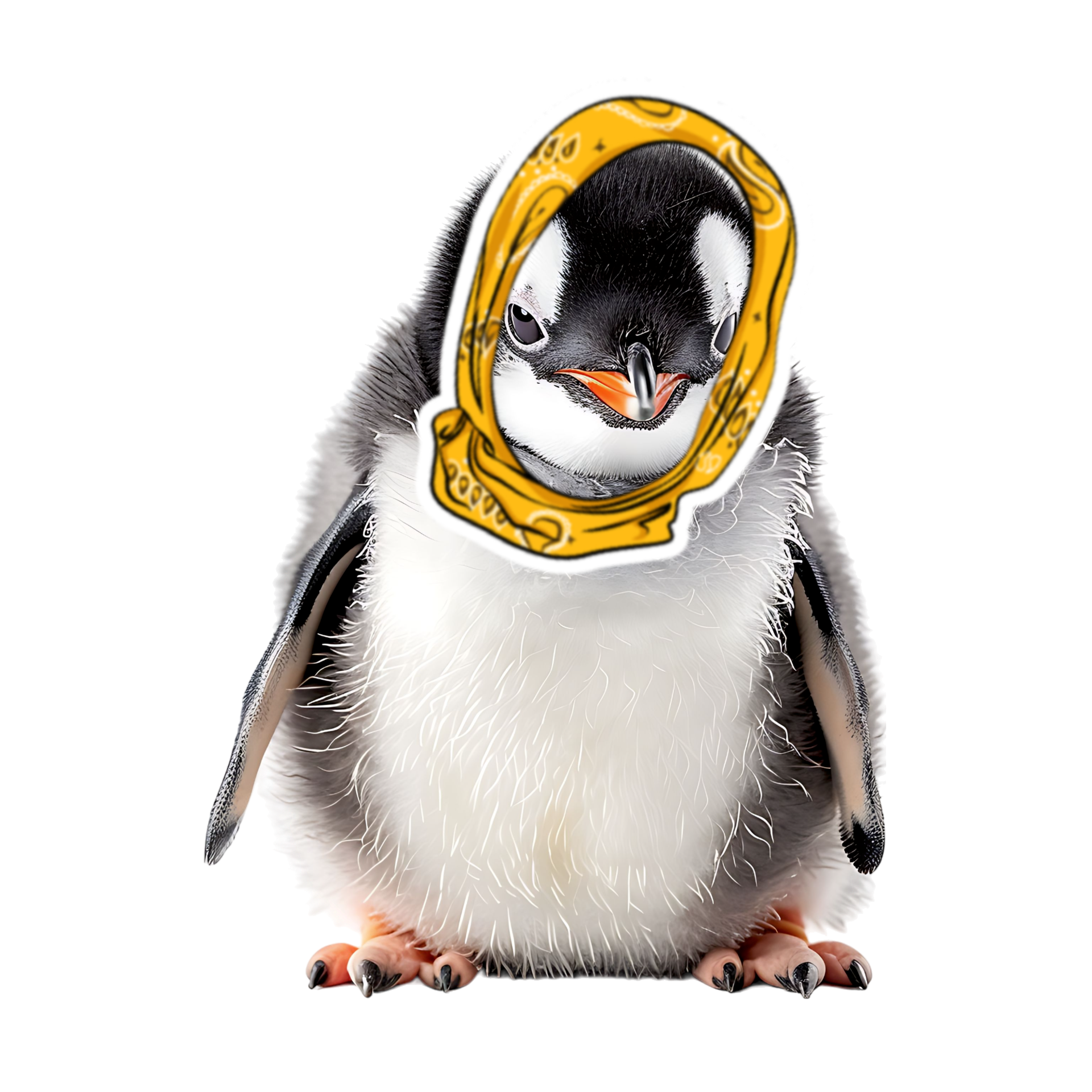 Penguin Babushka — Maksym Syromolot